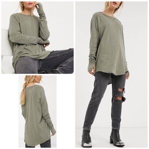 NWOT FREE PEOPLE ARDEN TEE